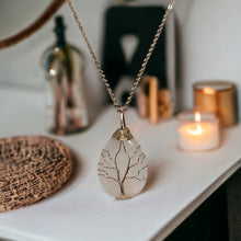 Rose Quartz Gold Plated Wrapped Healing Crystal Necklace